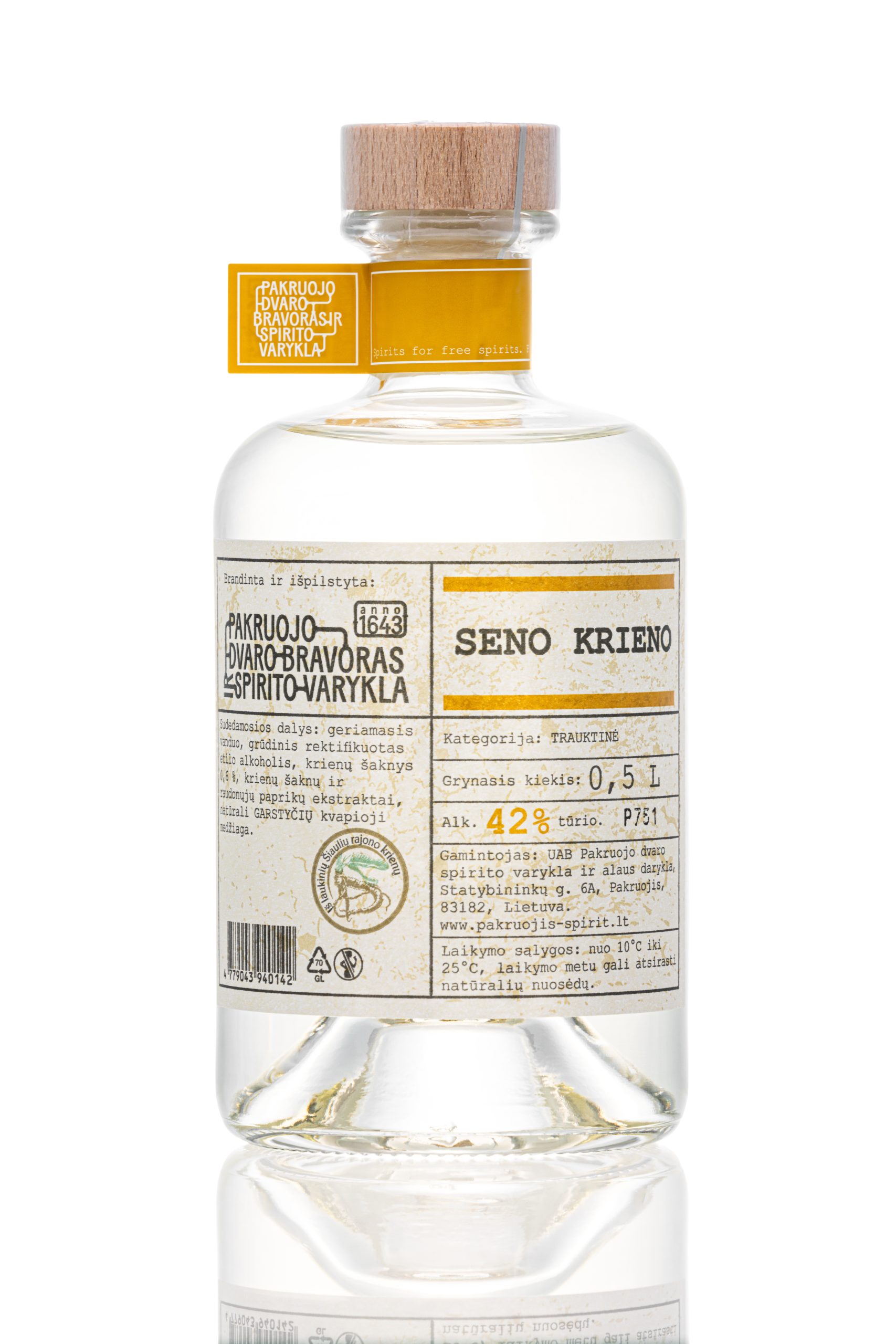 Lietuviška „Seno krieno“ trauktinė 0,5 L